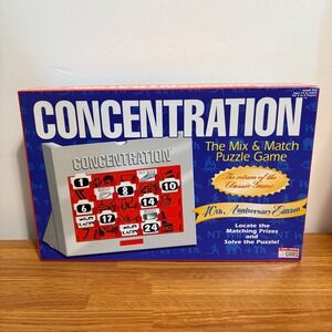 Concentration Game By Endless Games #350 40th Anniversary Edition Complete